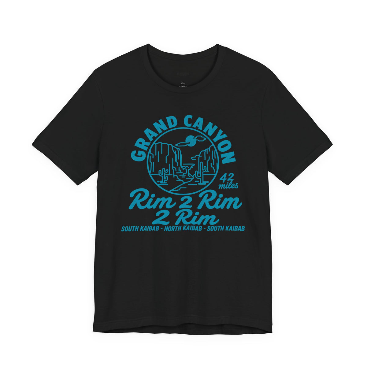 Grand Canyon Rim 2 Rim Graphic Tee — 42 Miles Adventure T-Shirt
