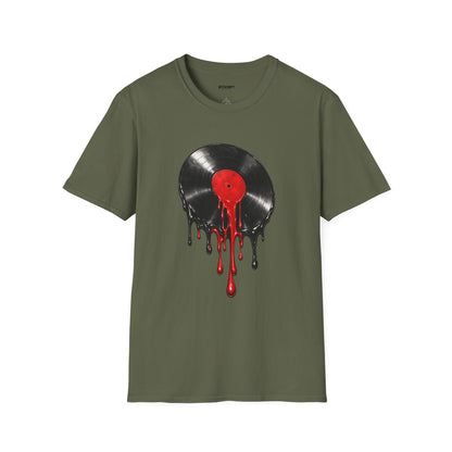 Dripping Vinyl Record T-Shirt