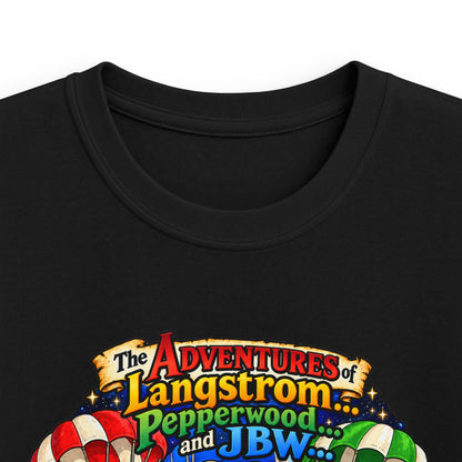 Kids Tee — The Adventures of Langstrom, Pepperwood & JBW: Chapter 2 "This Was The Moon"