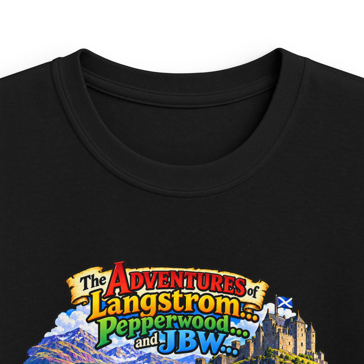 Kids Adventure Tee — 'The Adventures of Langstrom & Pepperwood' Illustrated Storybook Shirt