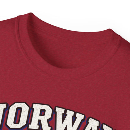 Norway Flag Viking Ship T‑Shirt — "Alt For Norge" Patriotic Tee