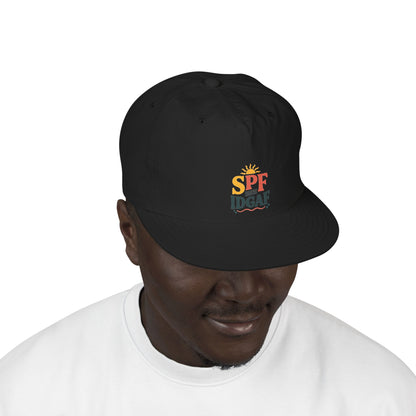 SPF IDGAF Surf Cap | Retro Sun Typography Hat