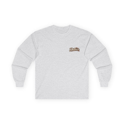 Detour Classic Car Long Sleeve Tee – 'Take The Long Way' Vintage Hot Rod Shirt