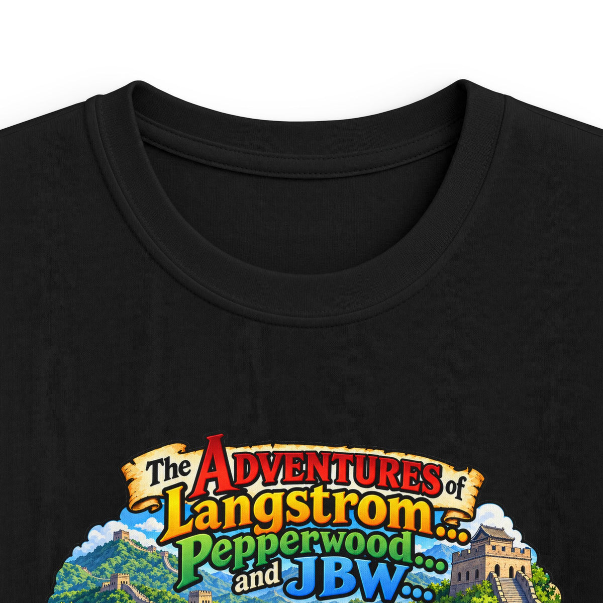 Kids Tee — 'The Adventures of Langstrom & Pepperwood' Storybook Graphic