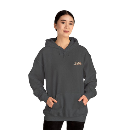 Detour Vintage Hot Rod Hoodie — "Take The Long Way" Classic Car Sweatshirt