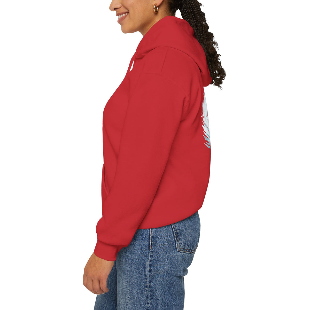 Snowboarding Hoodie – "Snowboarding Life" Graphic Pullover with Backboarder Illustration