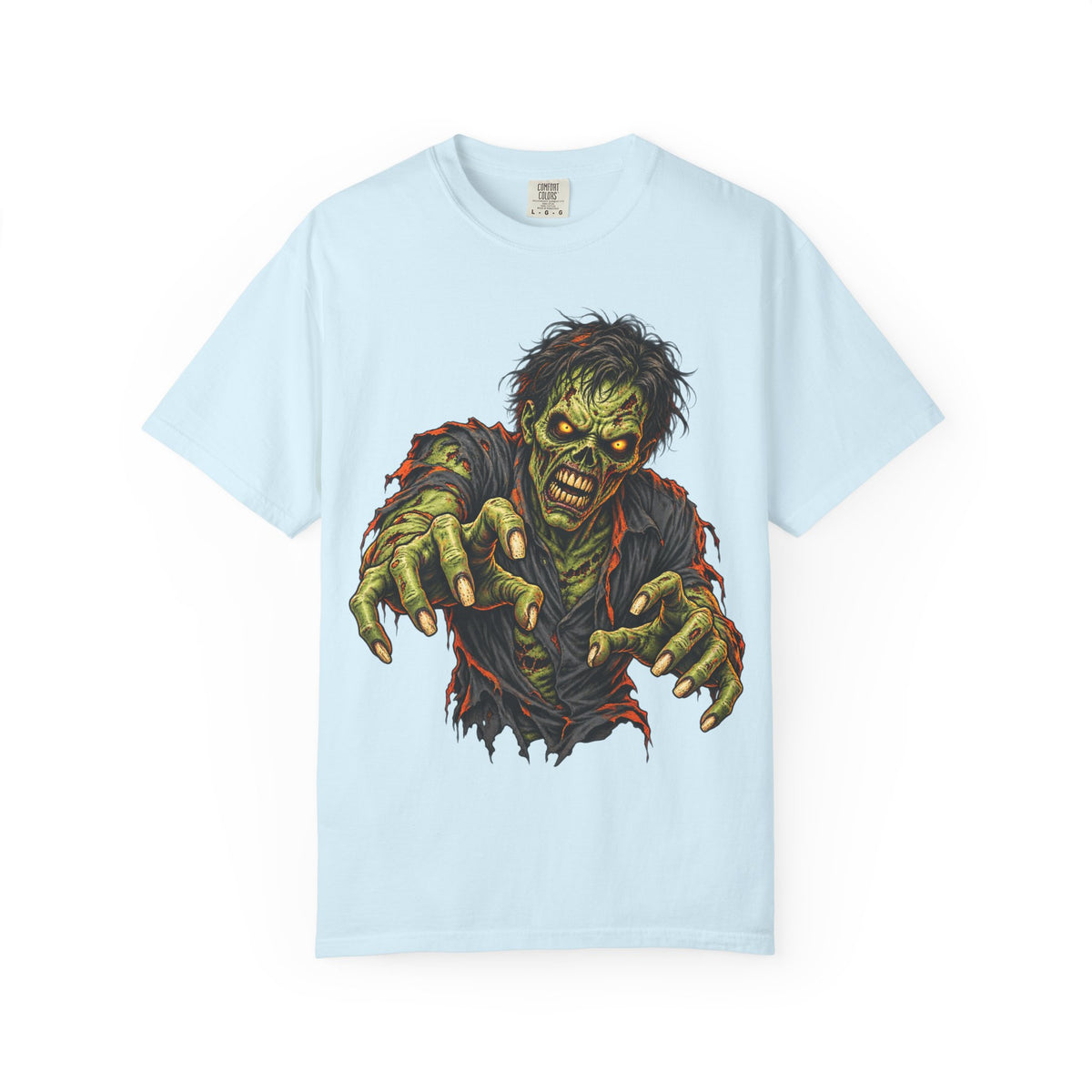 Zombie Attack T‑Shirt — Graphic Horror Tee for Halloween & Horror Fans