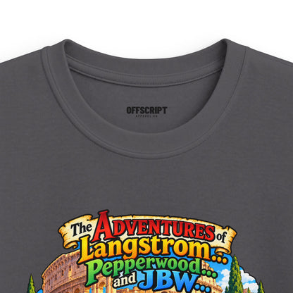 Kids Tee — 'The Adventures of Langstrom & Pepperwood' Illustrated Storybook Design