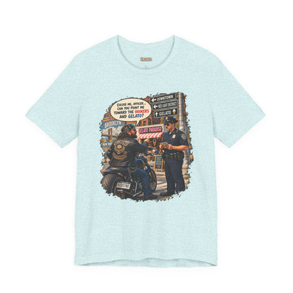 Motorcycle Rider Vintage Graphic Tee