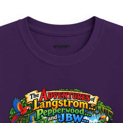 Kids Adventure Tee — 'The Adventures of Langstrom & Pepperwood' Vintage Storybook Graphic