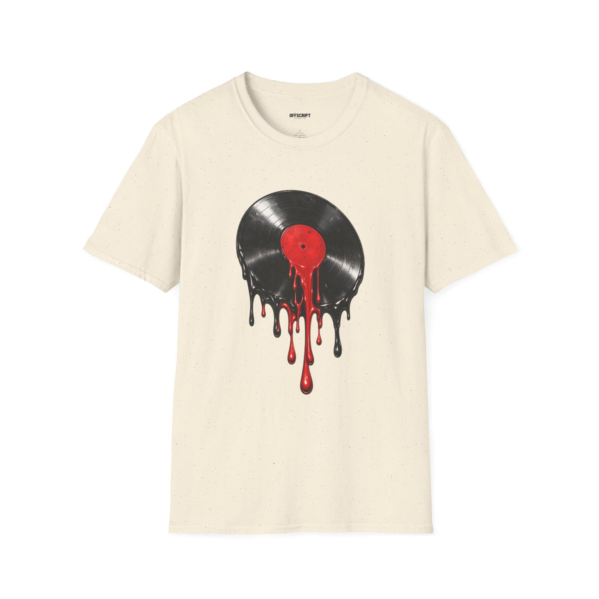 Dripping Vinyl Record T-Shirt
