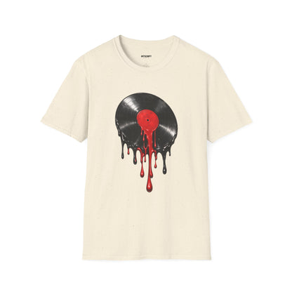 Dripping Vinyl Record T-Shirt