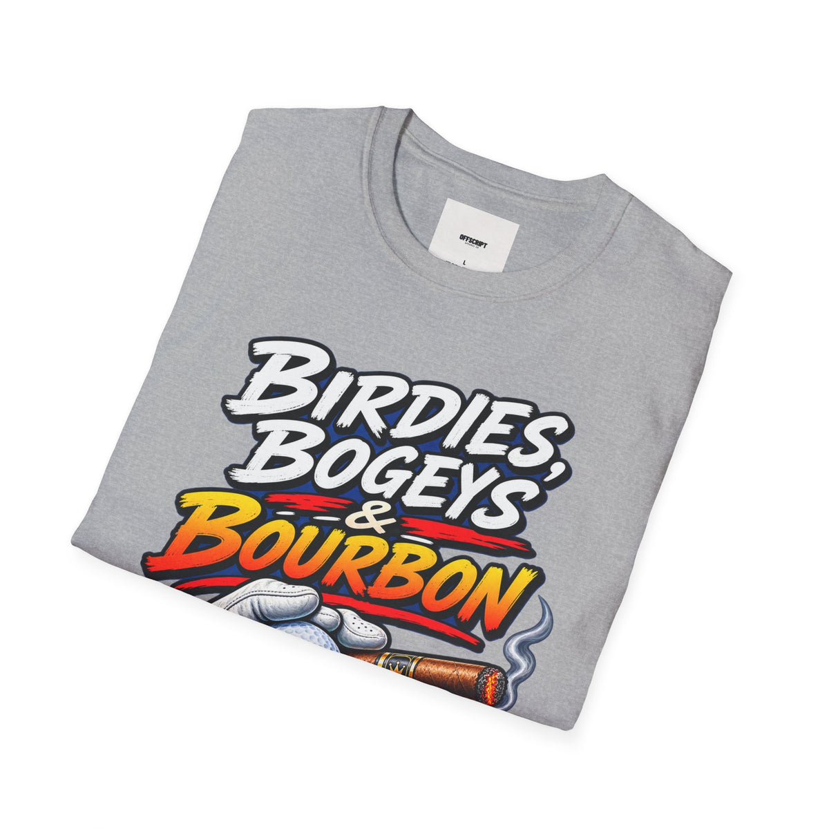 Birdies, Bogeys & Bourbon Golf T-Shirt