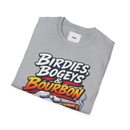 Birdies, Bogeys & Bourbon Golf T-Shirt