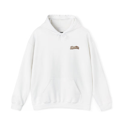 Detour Vintage Hot Rod Hoodie — "Take The Long Way" Classic Car Sweatshirt