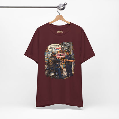 Motorcycle Rider Vintage Graphic Tee