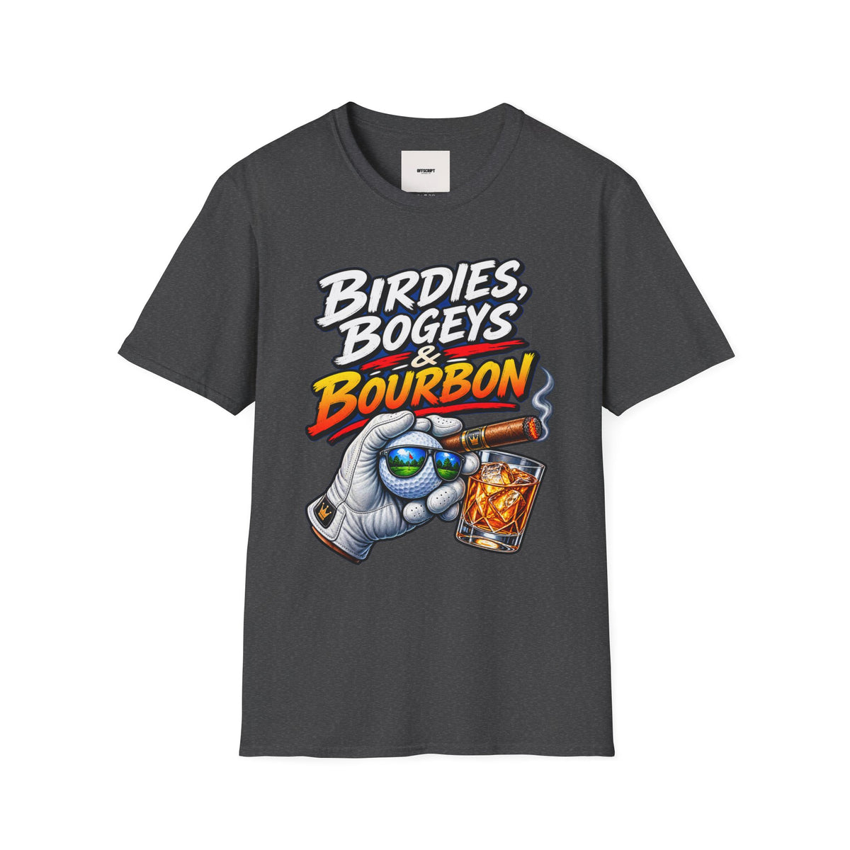 Birdies, Bogeys & Bourbon Golf T-Shirt