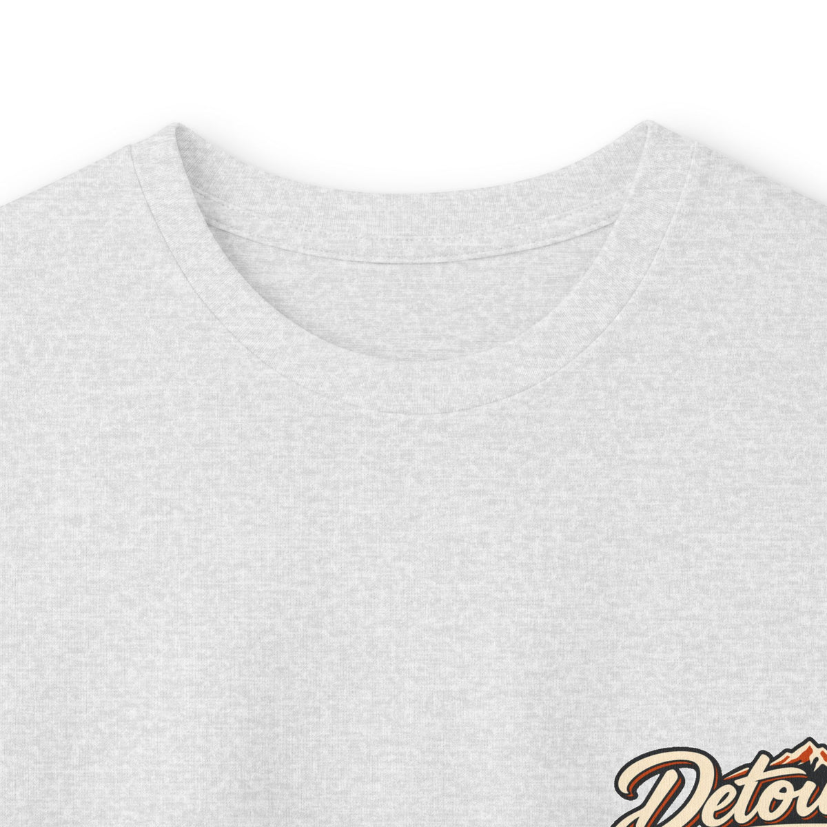 Detour Classic Car Long Sleeve Tee – 'Take The Long Way' Vintage Hot Rod Shirt