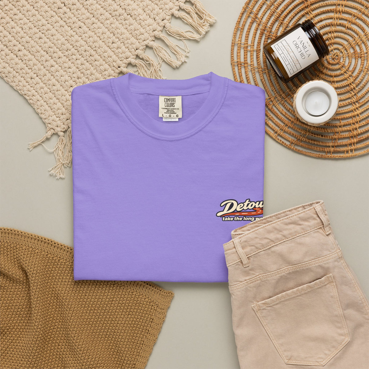 Detour 'Take the Long Way' Graphic T-Shirt