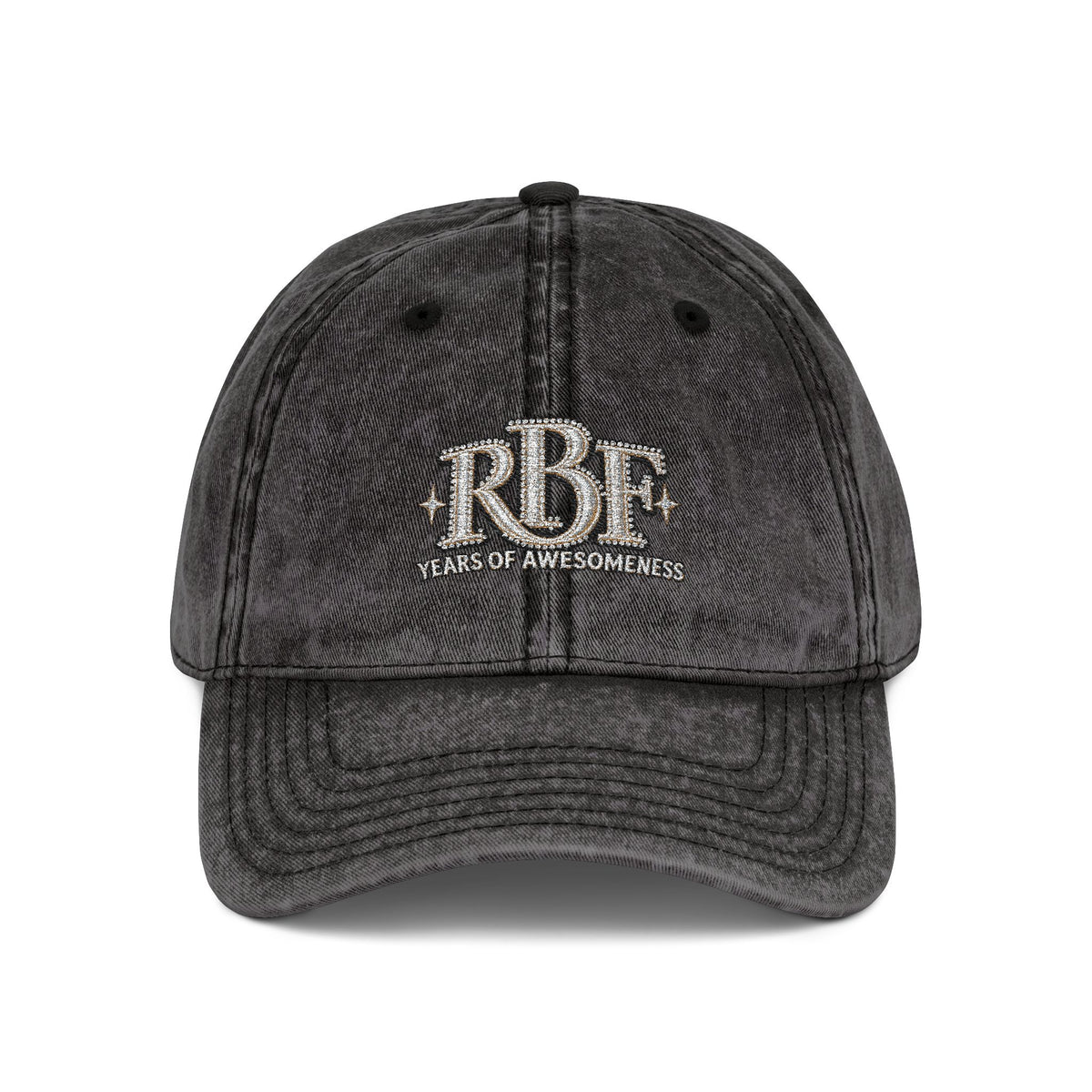 Vintage Embroidered Baseball Cap — RBF Crest