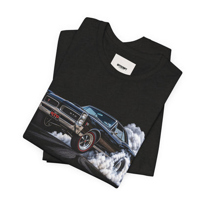 Vintage Muscle Car Tee — Burnout Classic Car Graphic T-Shirt