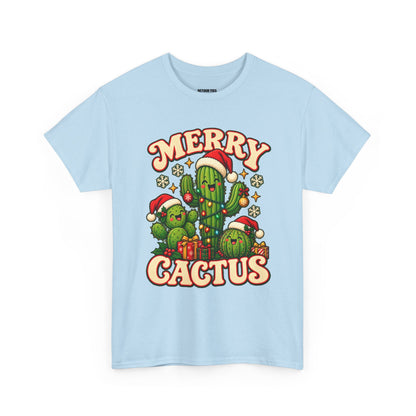 Merry Cactus Christmas Tee — Festive Holiday Cactus Shirt