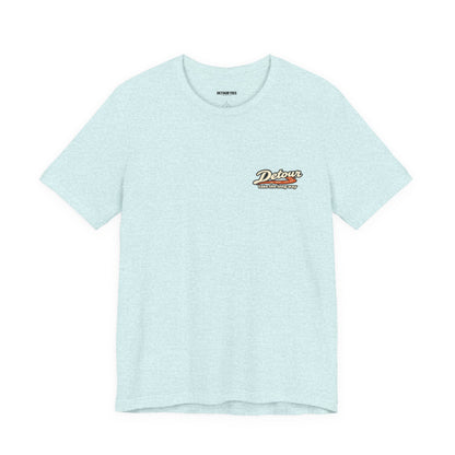 Detour Take the Long Way Road Trip Graphic T-Shirt