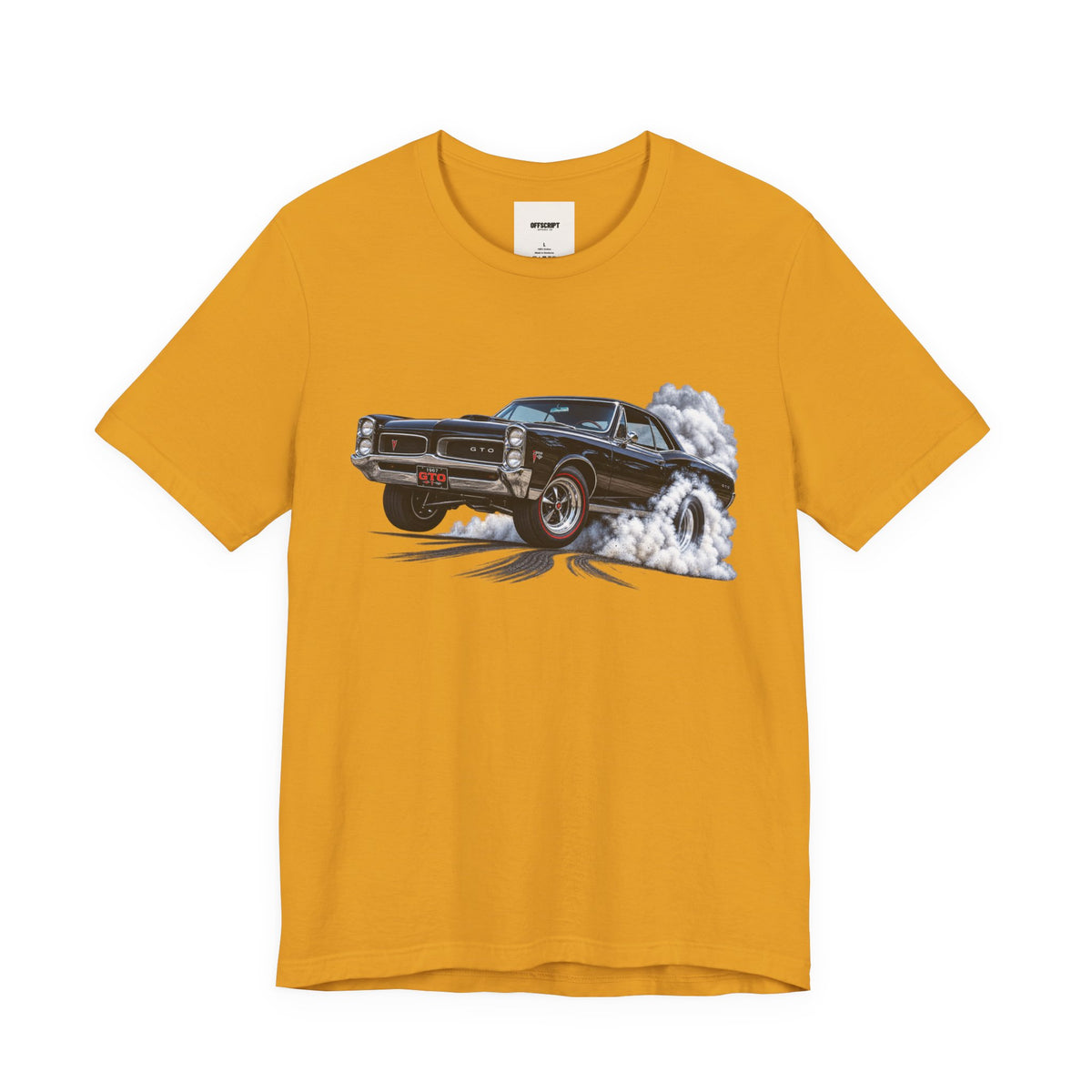 Vintage Muscle Car Tee — Burnout Classic Car Graphic T-Shirt