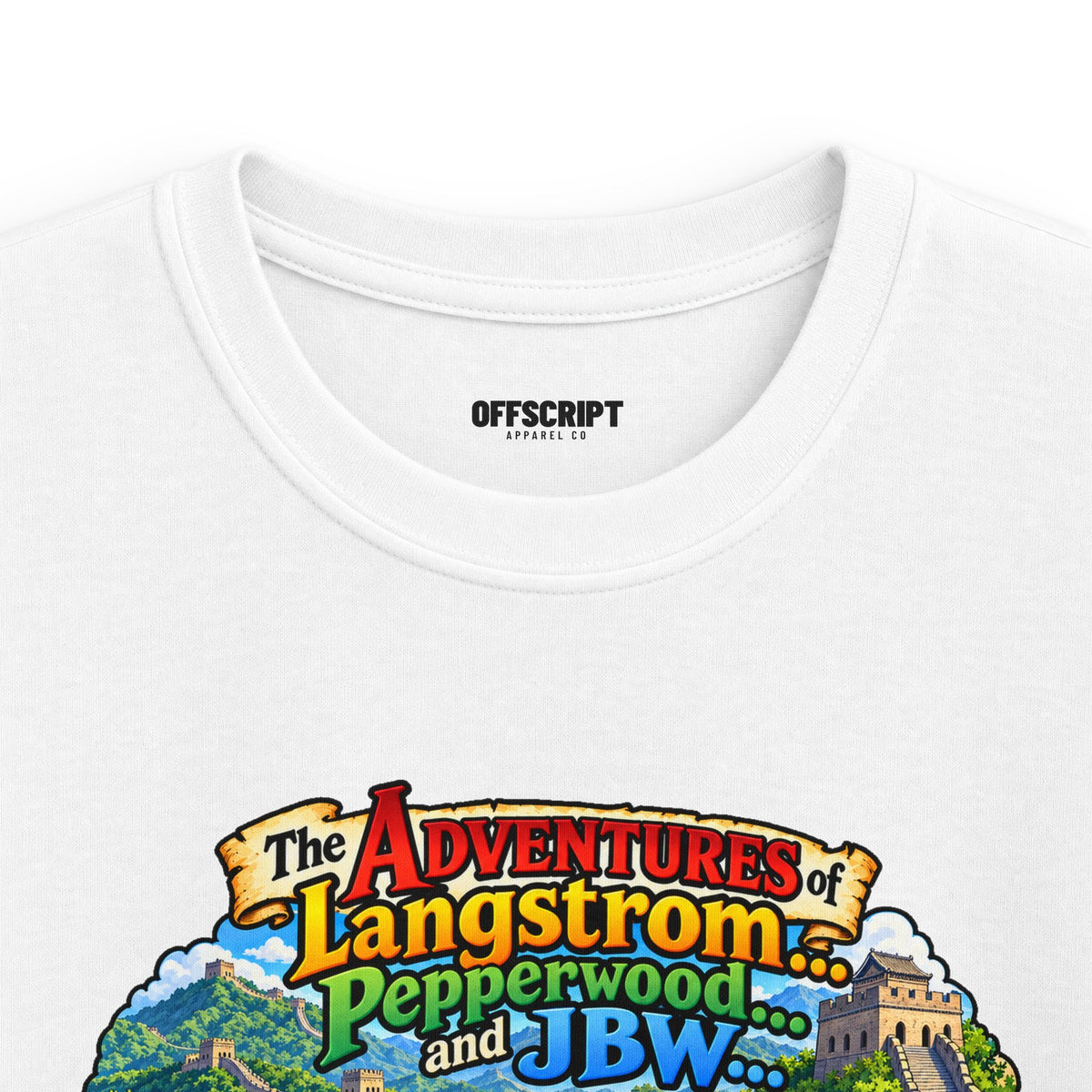 Kids Tee — 'The Adventures of Langstrom & Pepperwood' Storybook Graphic