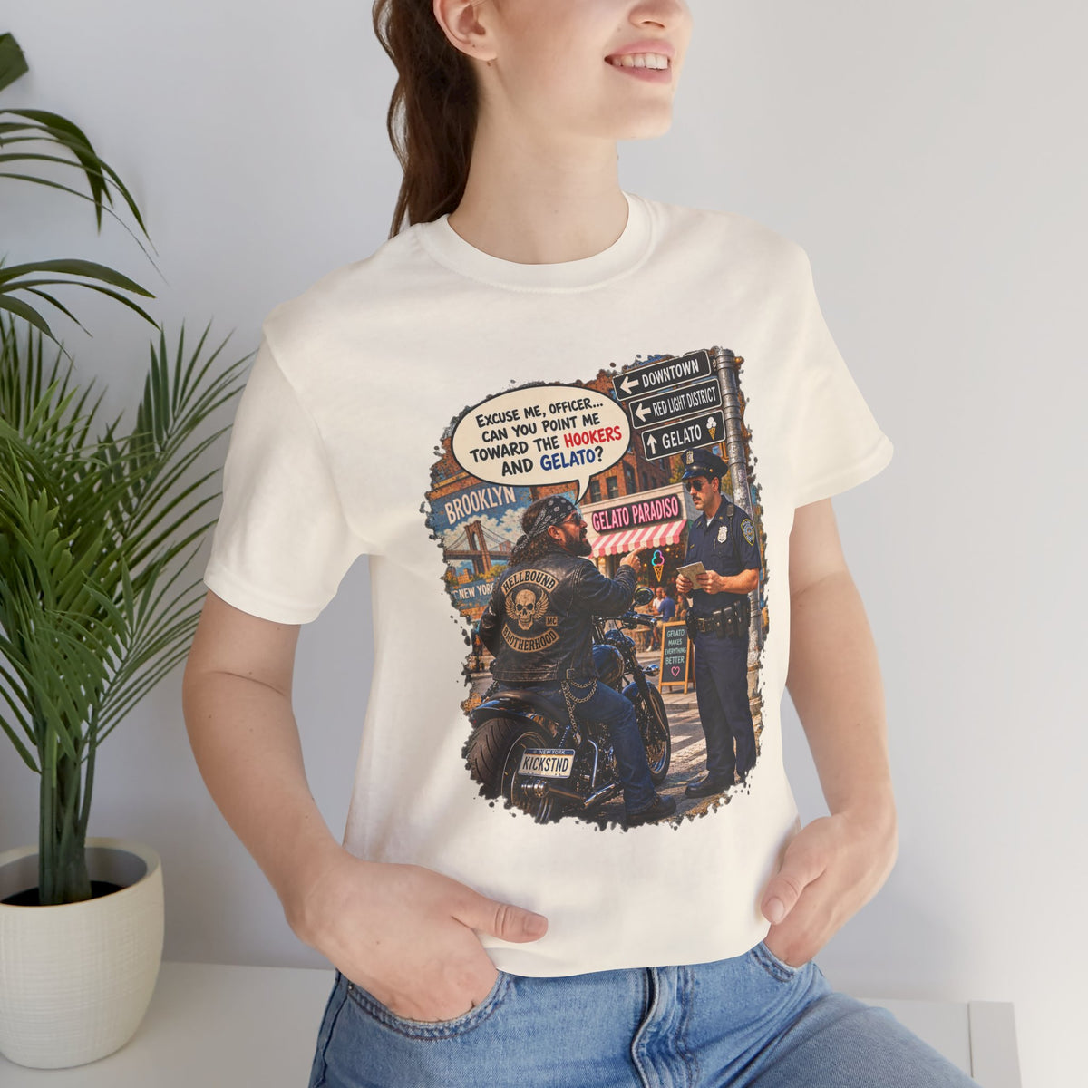 Motorcycle Rider Vintage Graphic Tee