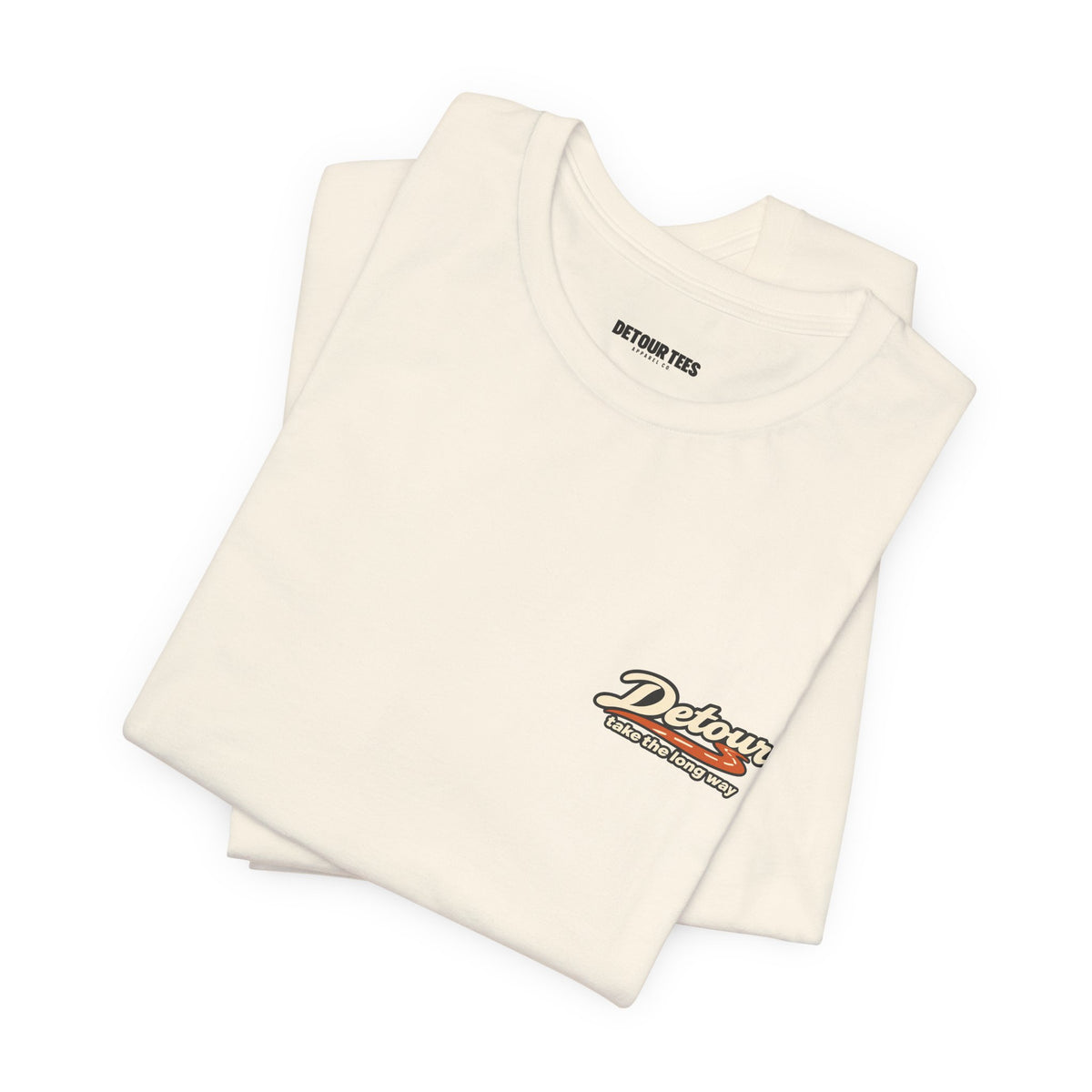 Detour Adventure Tee — 'Take the Long Way' Graphic T‑Shirt