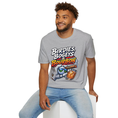 Birdies, Bogeys & Bourbon Golf T-Shirt