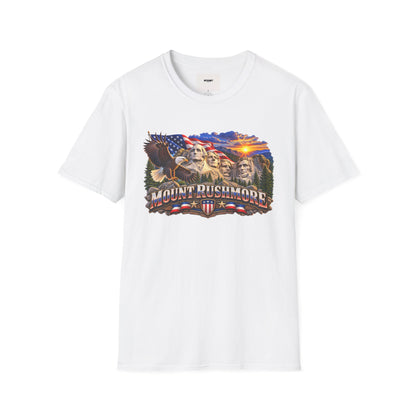 Mount Rushmore Graphic T-Shirt — Patriotic American Landmark Tee