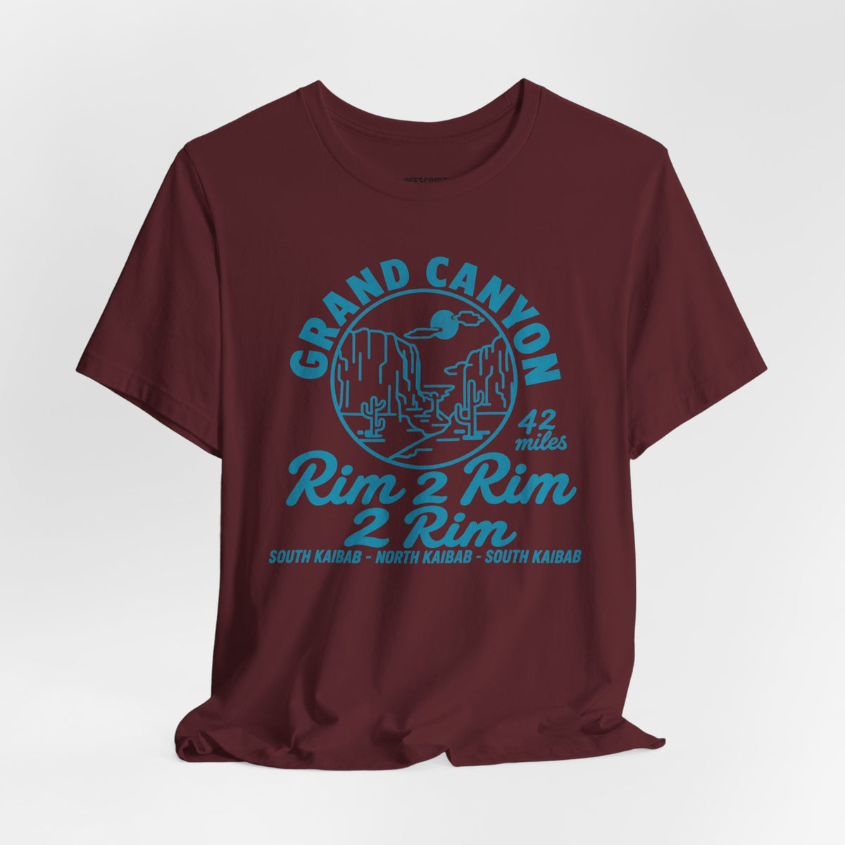 Grand Canyon Rim 2 Rim Graphic Tee — 42 Miles Adventure T-Shirt