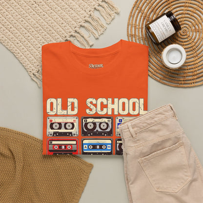 Old School Playlist Cassette Tape T-Shirt