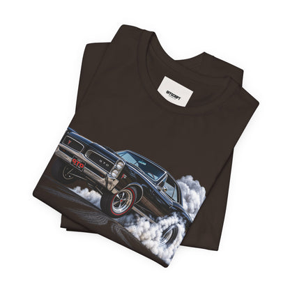 Vintage Muscle Car Tee — Burnout Classic Car Graphic T-Shirt