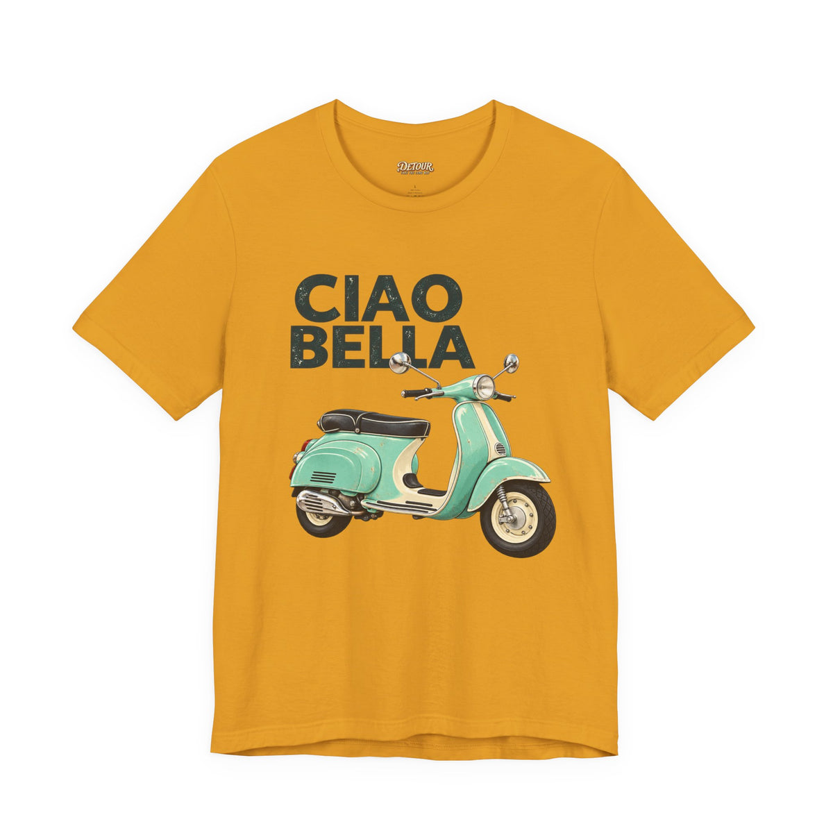 Ciao Bella Vespa Scooter Graphic T-Shirt