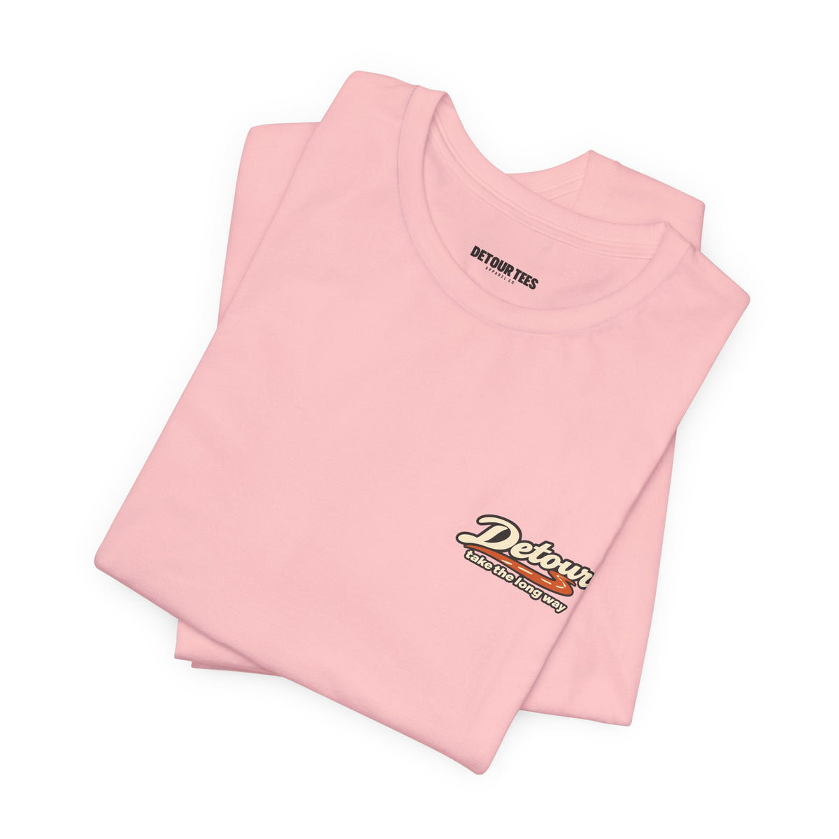 Detour Adventure Tee — 'Take the Long Way' Graphic T‑Shirt