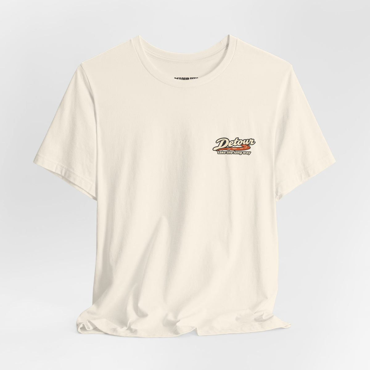 Detour Adventure Tee — 'Take the Long Way' Graphic T‑Shirt