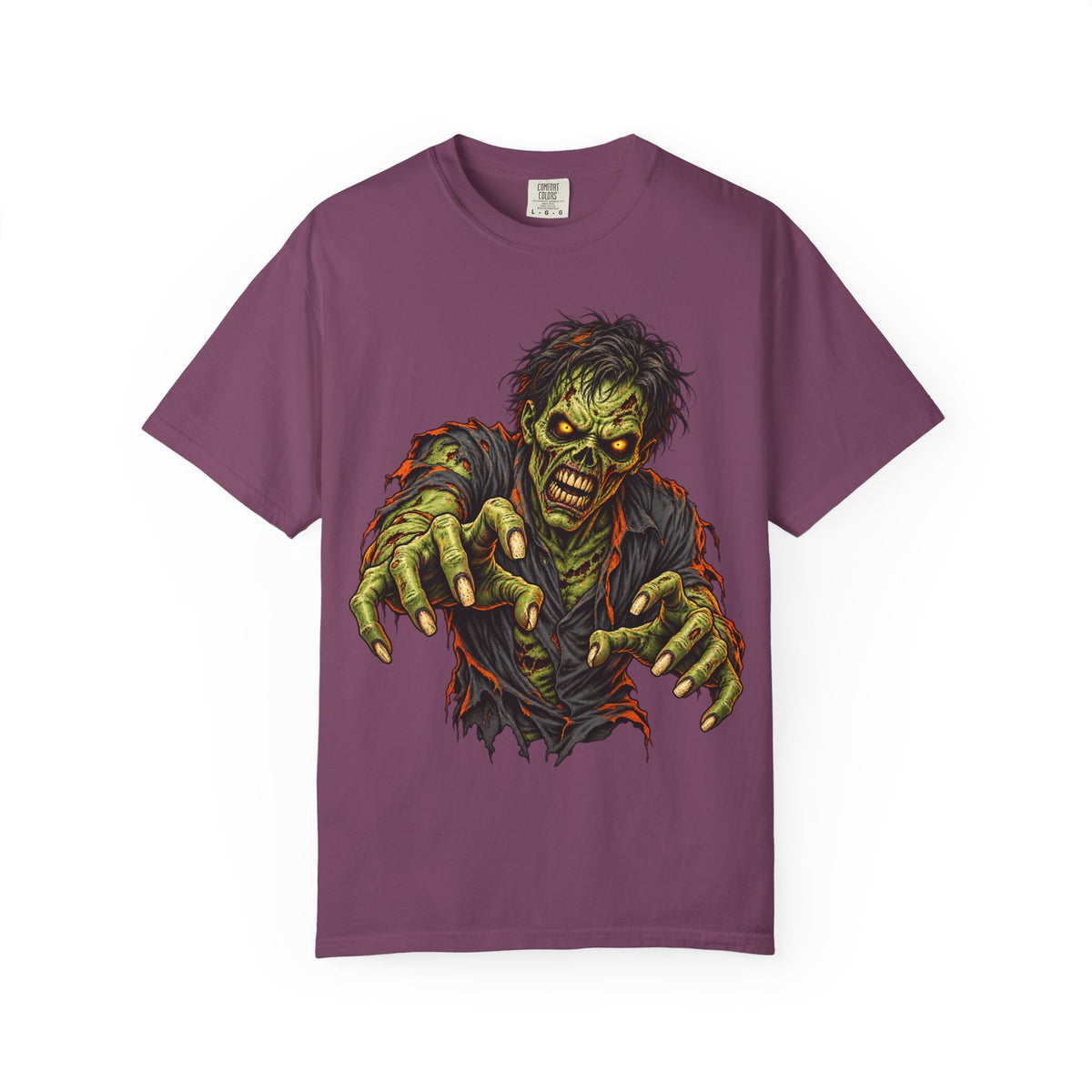 Zombie Attack T‑Shirt — Graphic Horror Tee for Halloween & Horror Fans