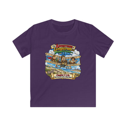 Kids Adventure Tee — Langstrom's Pepperwood J.B.W.S. Vintage Nature Graphic