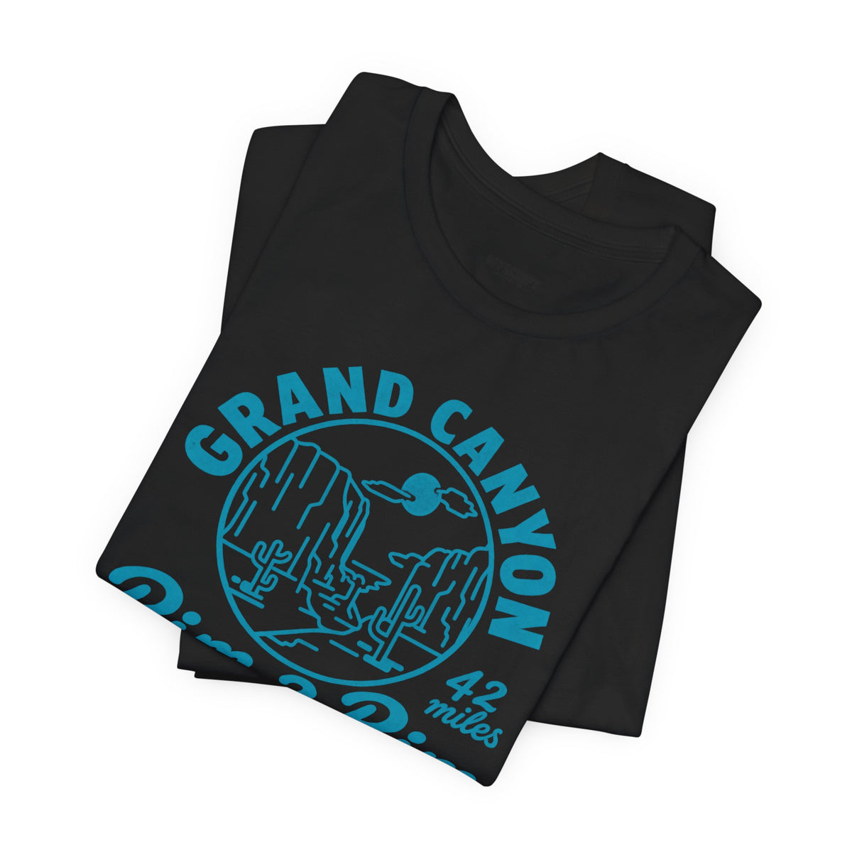 Grand Canyon Rim 2 Rim Graphic Tee — 42 Miles Adventure T-Shirt