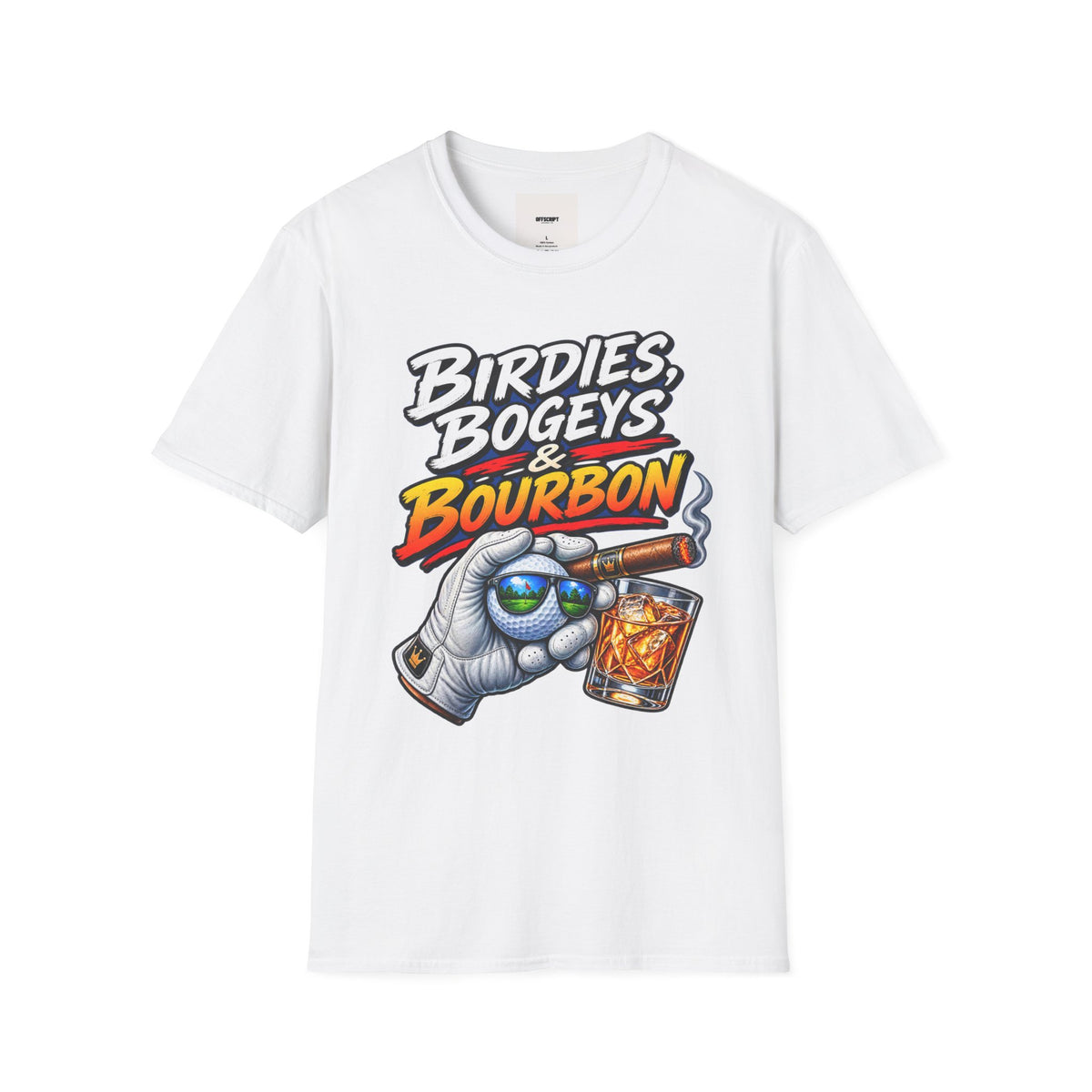 Birdies, Bogeys & Bourbon Golf T-Shirt
