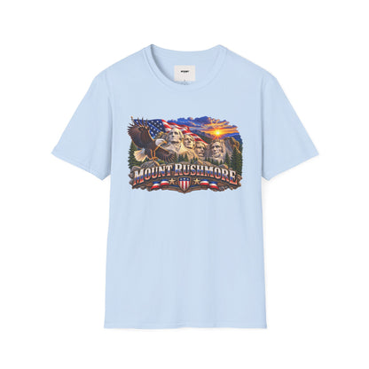 Mount Rushmore Graphic T-Shirt — Patriotic American Landmark Tee
