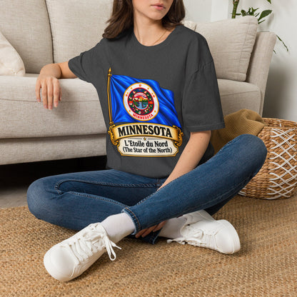 Minnesota Flag T-Shirt — "L'Étoile du Nord" State Pride Tee