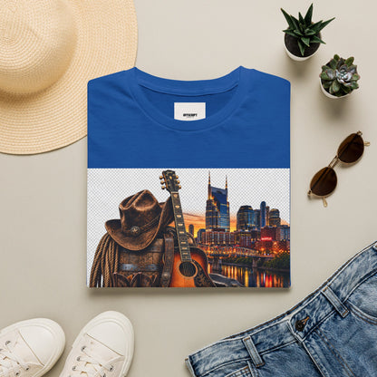 Nashville Skyline Guitar T-Shirt
