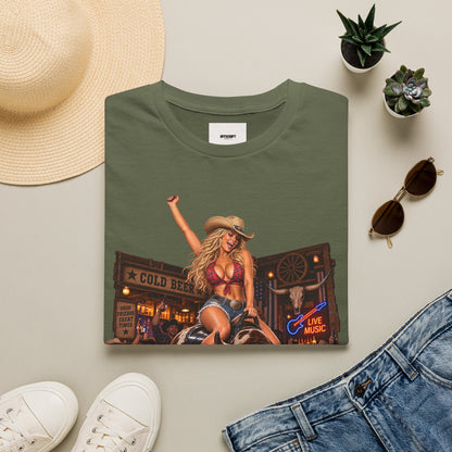Honky Tonk Women T-Shirt — Retro Cowgirl Rodeo Graphic Tee