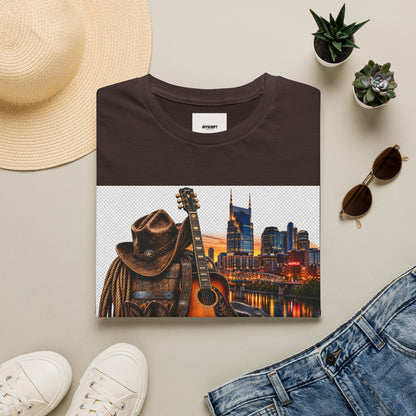 Nashville Skyline Guitar T-Shirt