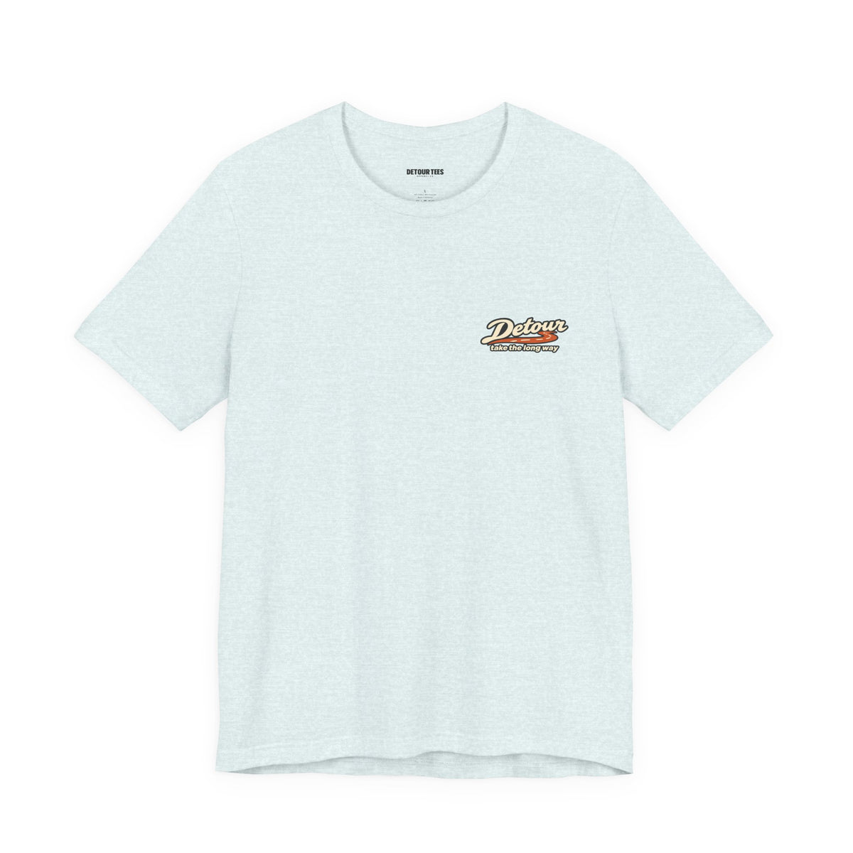 Detour Adventure Tee — 'Take the Long Way' Graphic T‑Shirt