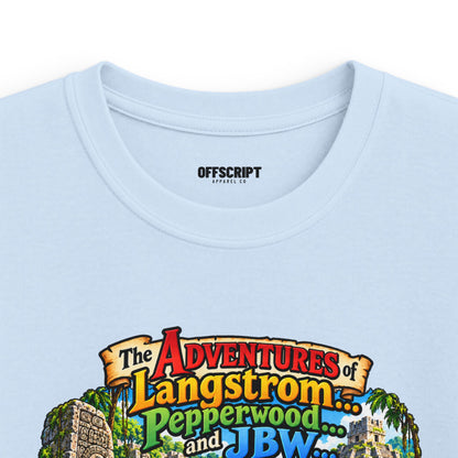 Kids Adventure T‑Shirt — "The Adventures of Langstrom & Pepperwood" Cartoon Tee